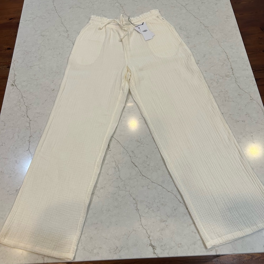 UGG Women's Cream Drawstring Pants